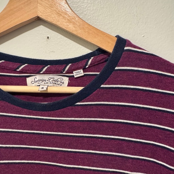 Sovereign Code Striped Pocket T-Shirt - Size S - Picture 2 of 3